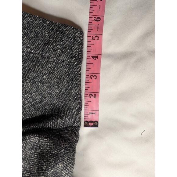 WRAP LONDON Women's Gray Tweed Shorts Size 12 NWT Linen Wool Silk Luxury UK - Picture 13 of 13